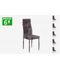 Pack 6 sillas 012.070