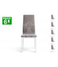 Pack 6 sillas 012.070
